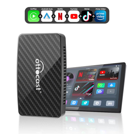 🌸🌸Spring Sale🌿🌿Play2Video Pro Wireless CarPlay/ Android Auto All-in-one Adapter