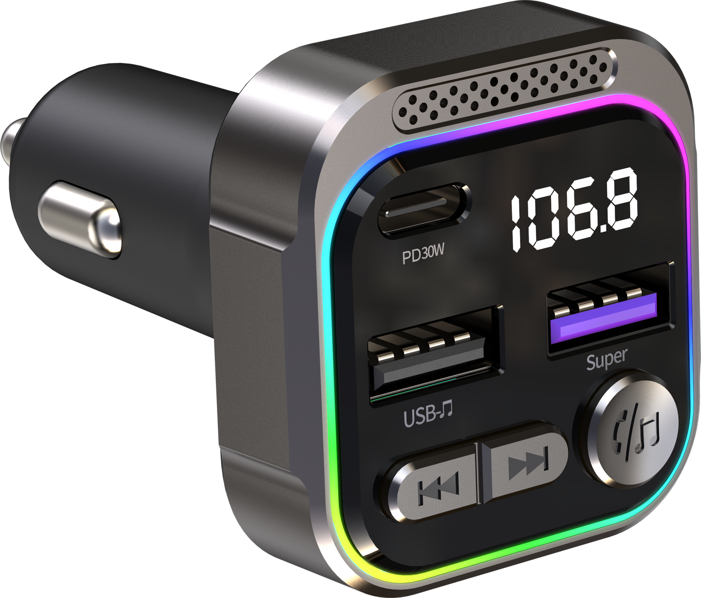 Multi-port Super Fast Car Charger